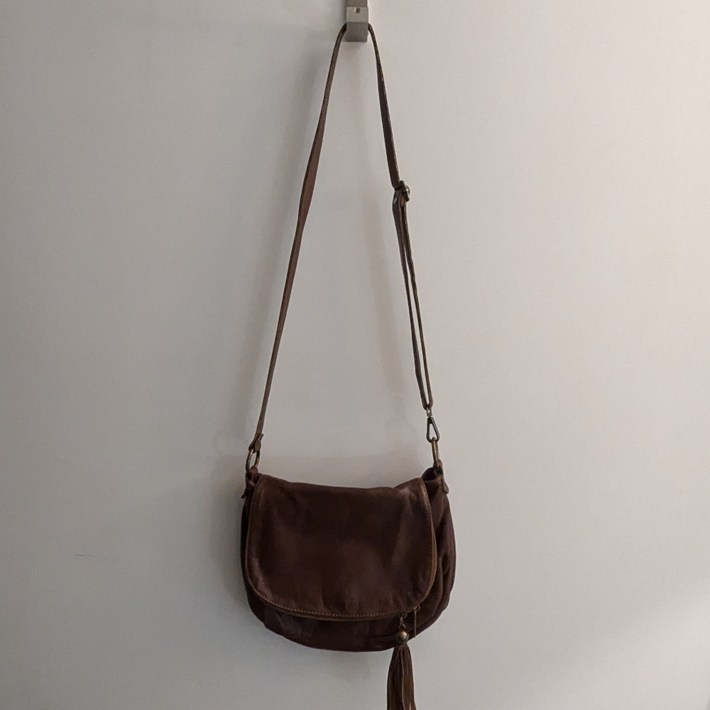 Italian Brown Leather Purse (2014)